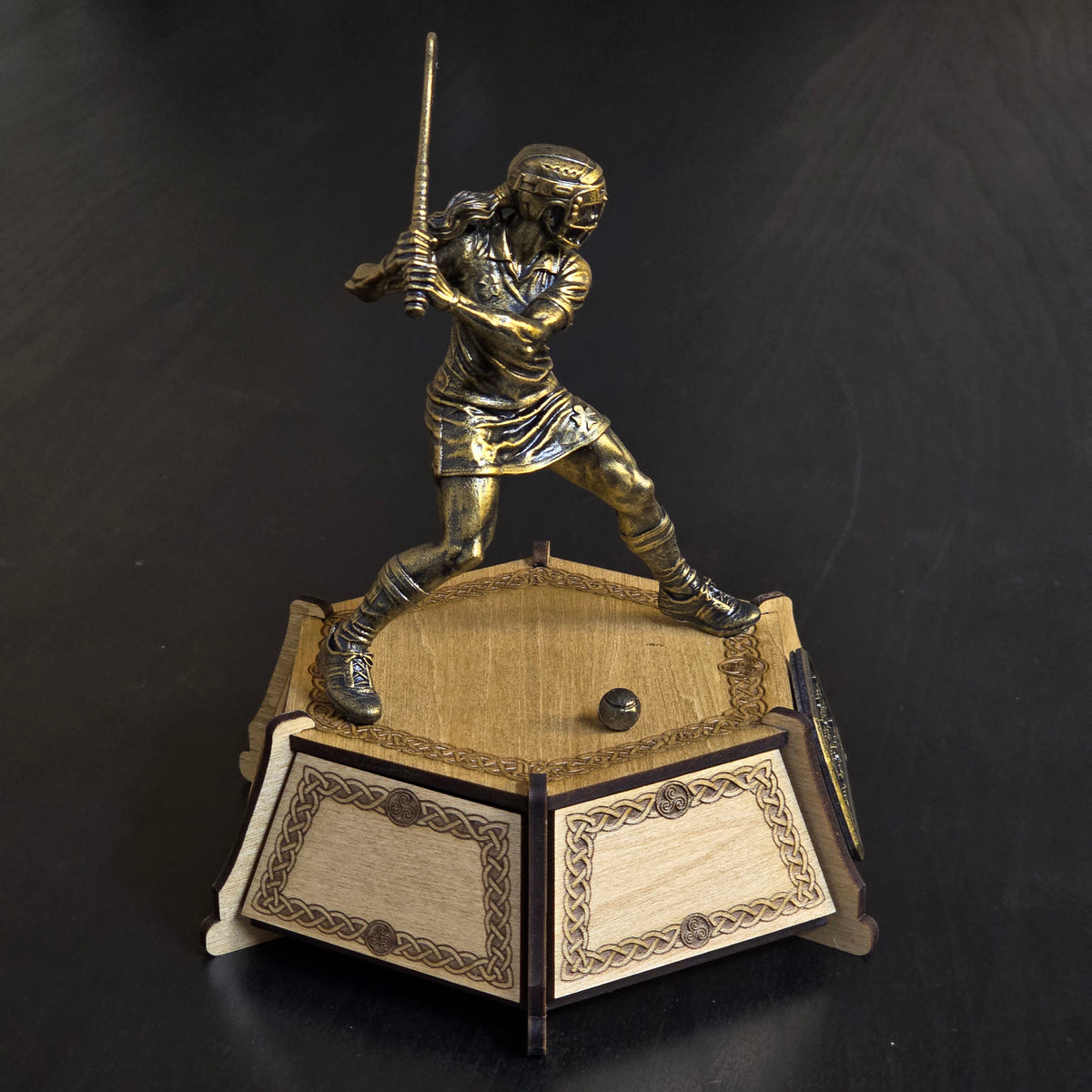 Personalised Camogie Trophy