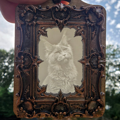 Personalised Photo Keyring | Light-Reveal Keepsake