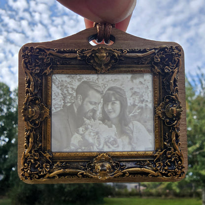 Personalised Photo Keyring | Light-Reveal Keepsake