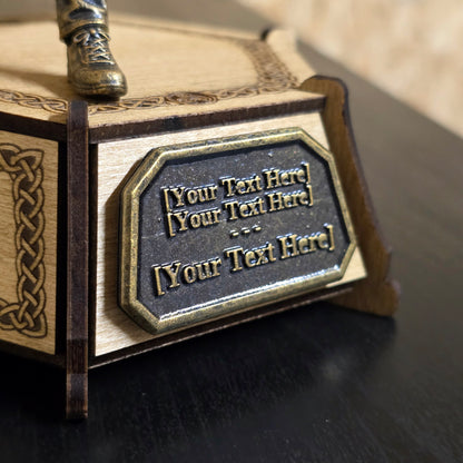Personalised Female Road Bowls Trophy