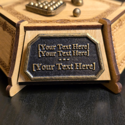 Personalised Female Pool Trophy