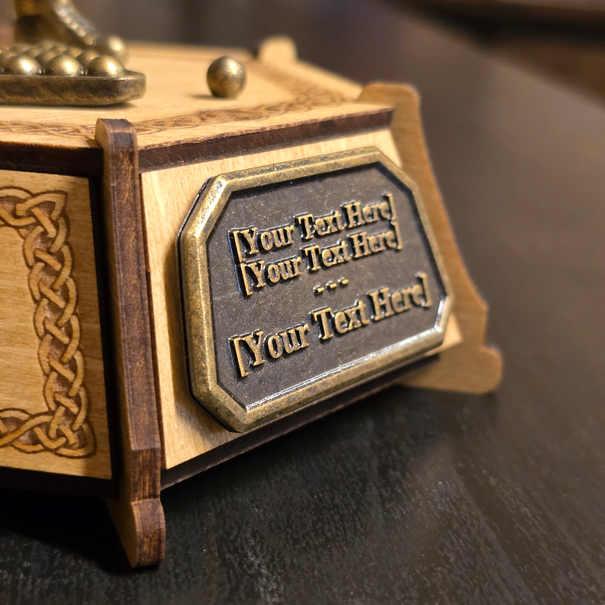 Personalised Female Pool Trophy