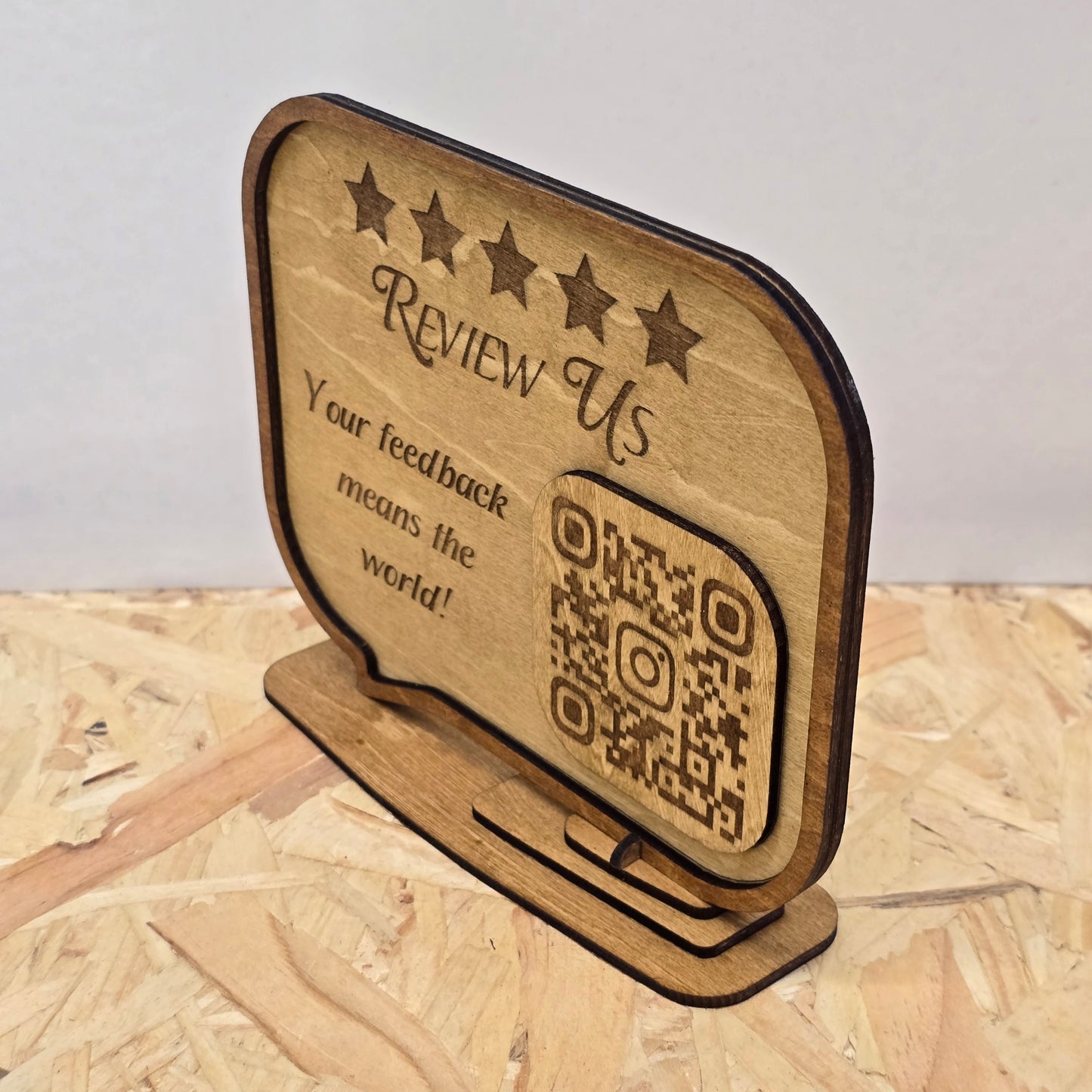 Airbnb Hosting Extras Sign Pack – Wooden Parking, Review, Local Guide & Recycling Set